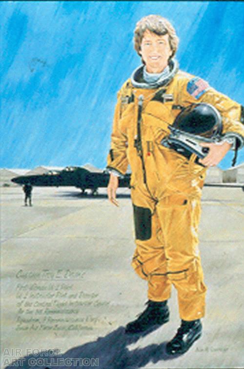 CAPT TROY E. DEVINE - FIRST WOMAN U-2 PILOT